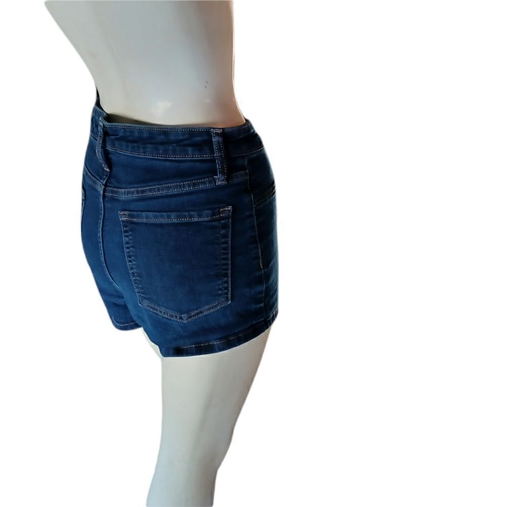 601648......Wild Fable Dark Wash Jean Shorts Size 8/29, 27"W, 2" Inseam - Picture 5 of 6